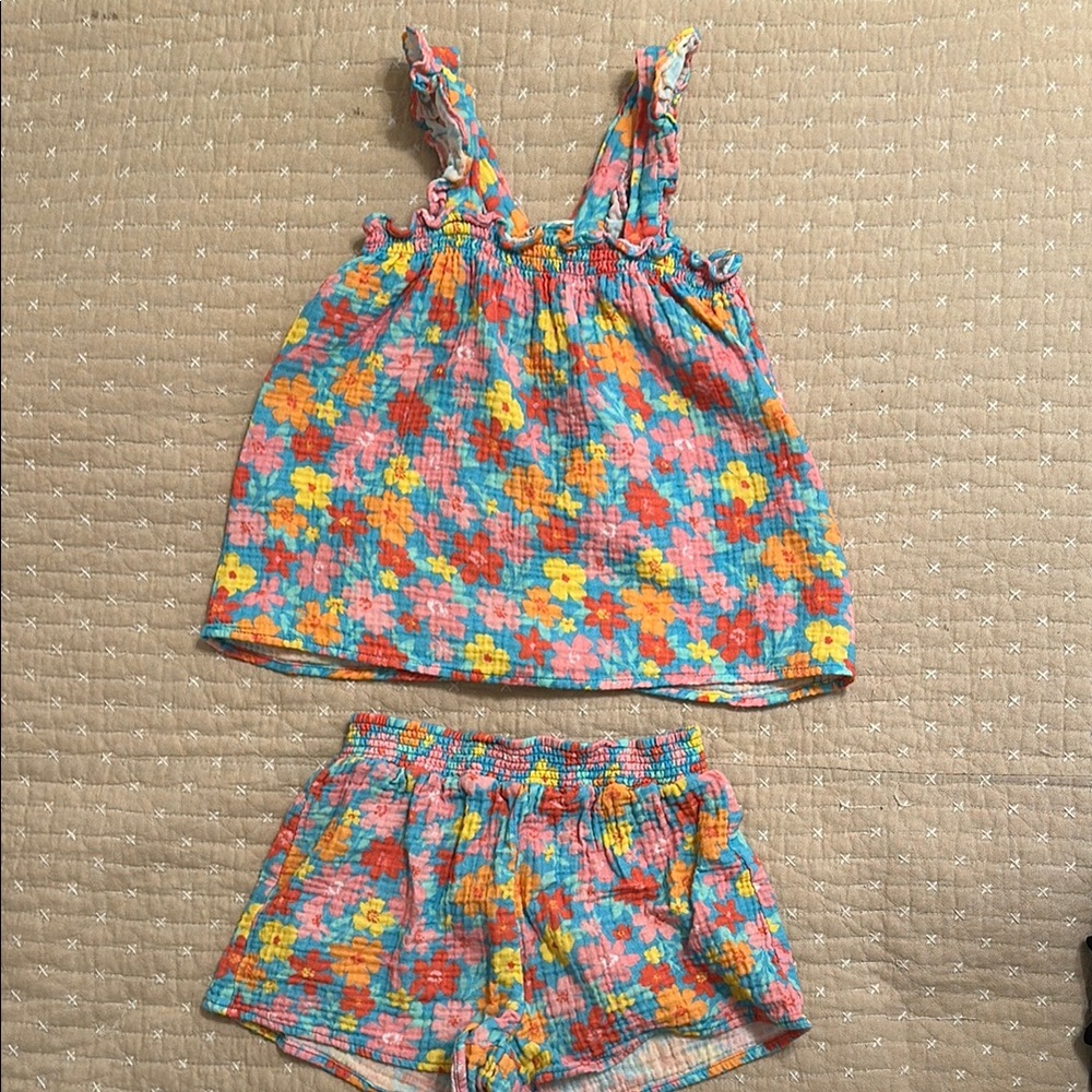 Colorful Floral Kids Set